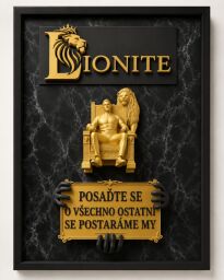 3D obraz mna míru - LIONITE